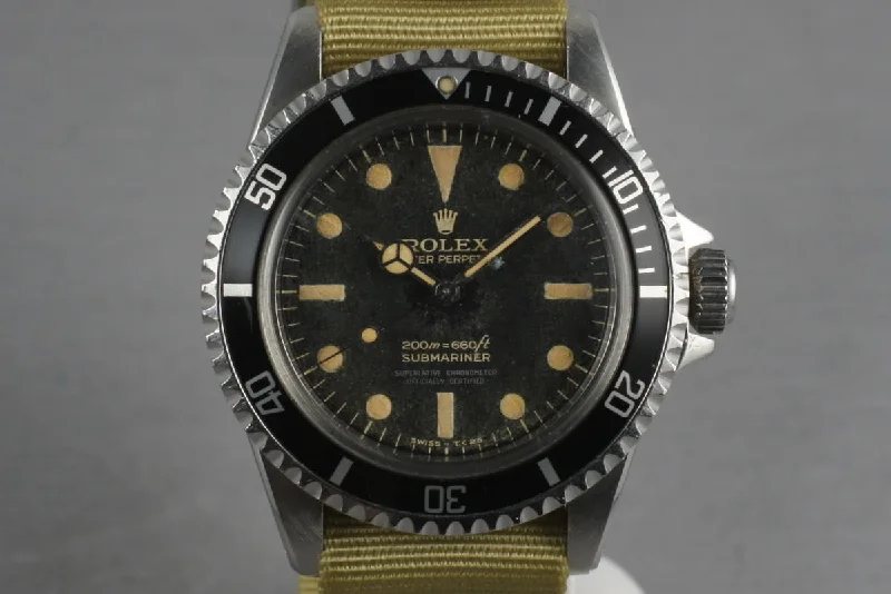 Rolex Watches: A True Symbol of Swiss Craftsmanship –1963 Rolex Submariner 5512 PCG with 4 line gilt non chapter ring dial