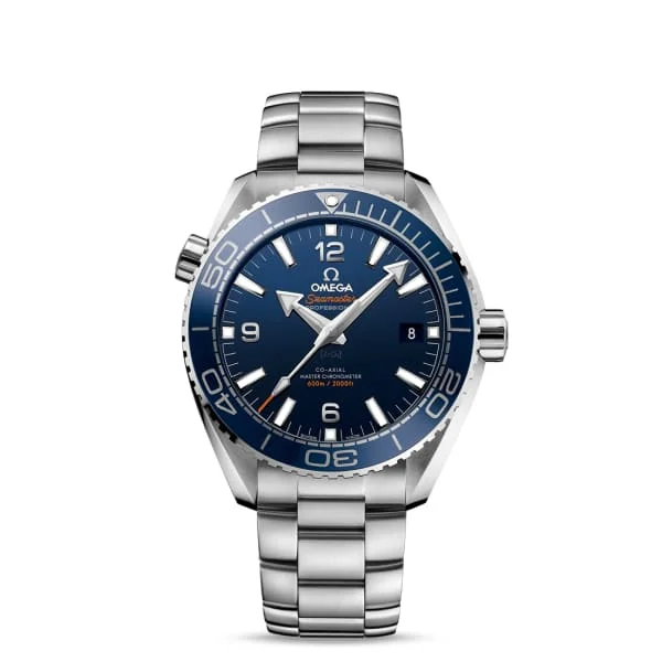 Omega Watches: Designed for the Luxury Watch Enthusiast –Omega Seamaster 44mm Watch - Ref: 215.30.44.21.03.001 - Blue Index Dial, Stainless Steel Bracelet