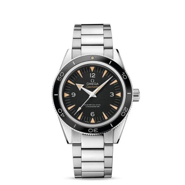 Omega Watches: Crafted for Enduring Quality –Omega Seamaster 41mm Watch - Ref: 233.30.41.21.01.001 - Black Index Dial, Stainless Steel Bracelet