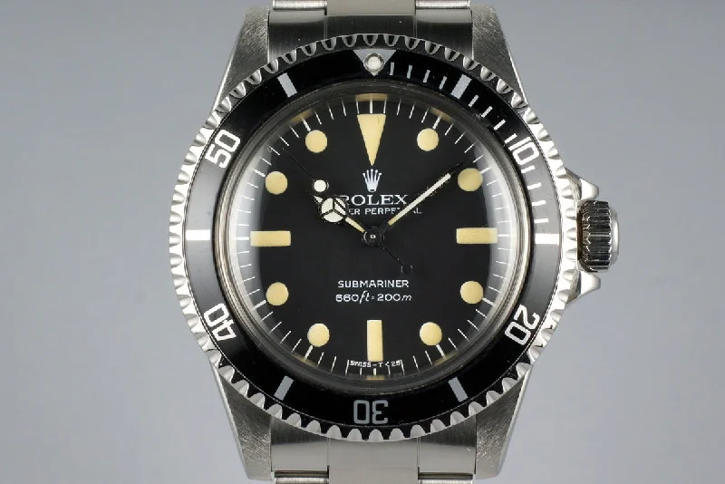 Rolex Watches: Legendary Style and Quality –1981 Rolex Submariner 5513 Mark II Maxi Dial