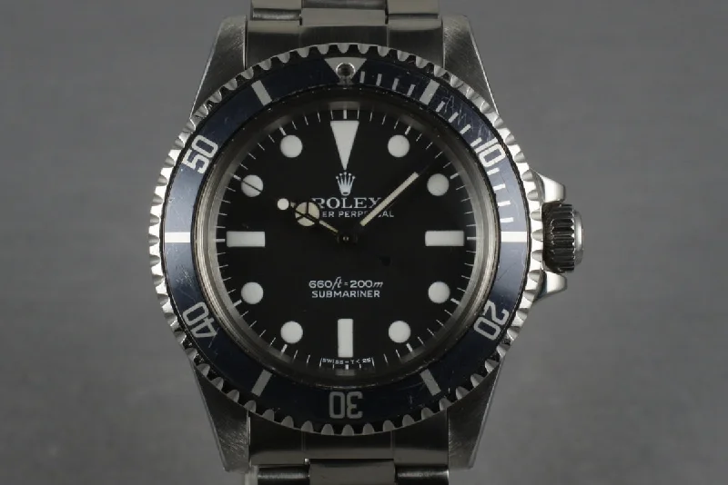 Discover the Latest Rolex Collections –Rolex Submariner 5513 Mark 1 Maxi