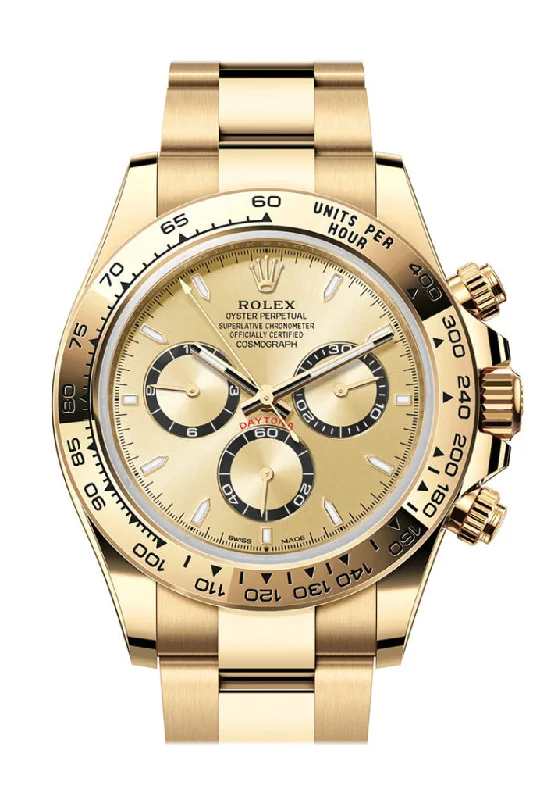 Find Your Perfect Rolex Watch –Rolex Daytona 40 Golden Dial Yellow Gold Mens Watch 126508