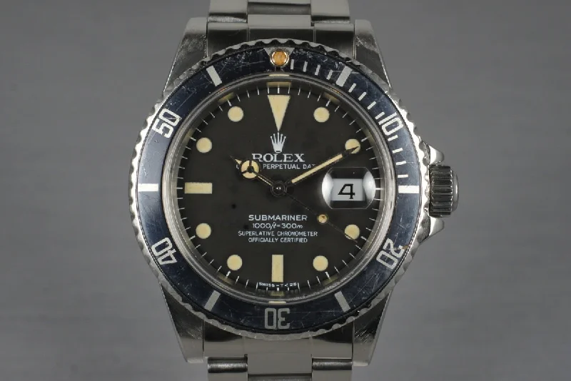 Explore the Best Rolex Models –1982 Rolex Submariner 16800