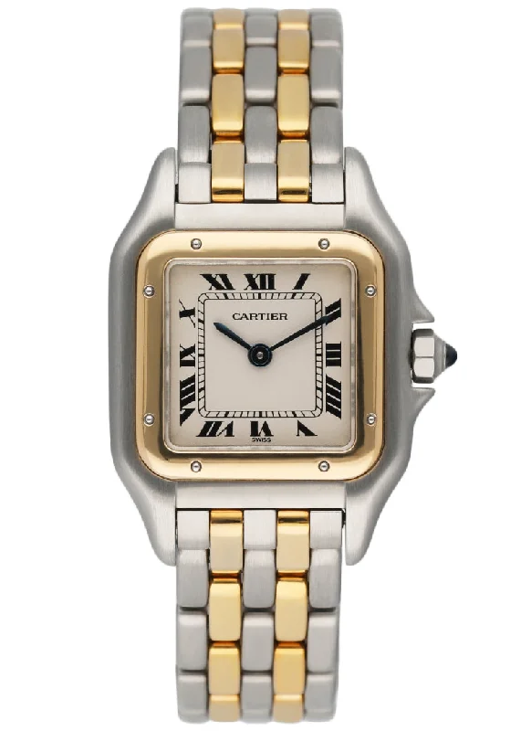 Shop Cartier Watches for Unbeatable Elegance –Cartier Panthere Two Rows Ladies Watch Box Papers