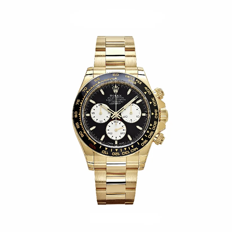 Explore Rolex Watches with Style and Precision –Rolex Daytona 126528 'Le Mans' Yellow Gold Black Dial