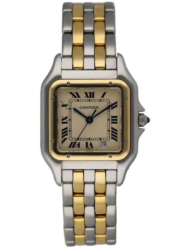 Cartier Watches: Luxury Timepieces for You –Cartier Panthere 183949 Two Row Midsize Ladies Watch