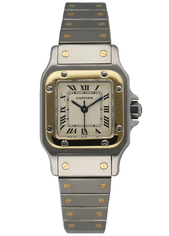 Cartier Watches: Built for the Elite Collector –Cartier Santos Galbee Two Tone Ladies Watch