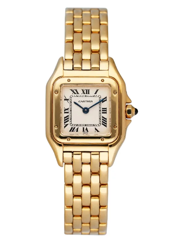 Shop Cartier Watches for the Ultimate Luxury –Cartier Panthere W25022B9 18K Yellow Gold Ladies Watch