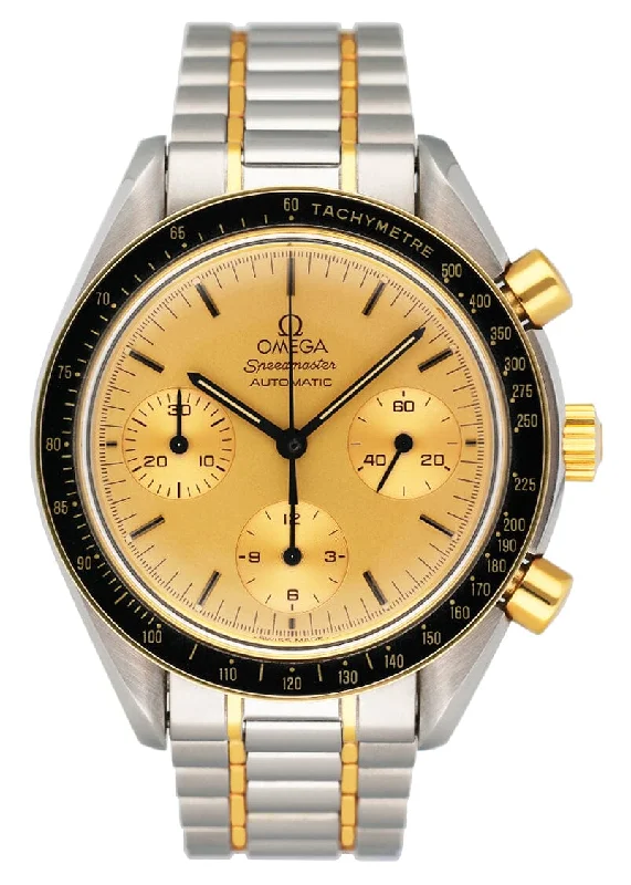 Omega Watches: Where Swiss Precision Meets Style –Omega Speedmaster 3310.10 Champagne Dial Two-Tone Mens Watch