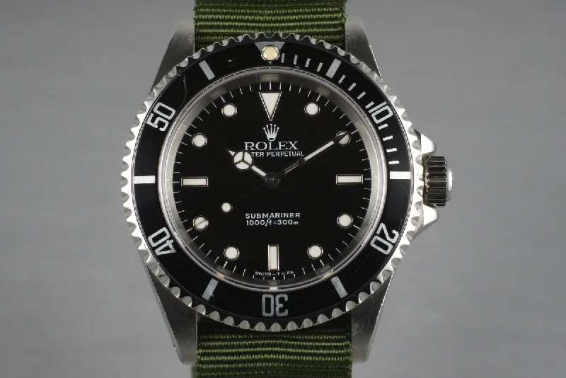 Rolex Watches: The Ultimate Timepiece –1991 Rolex Submariner 14060