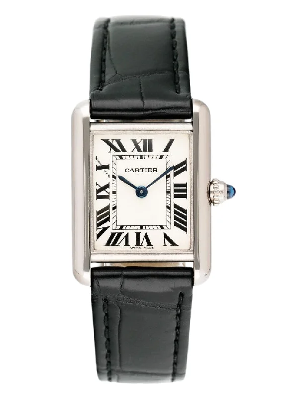 Cartier Watches: A Mark of Distinction –Cartier Tank Louis W1541056 18K White Gold Ladies Watch