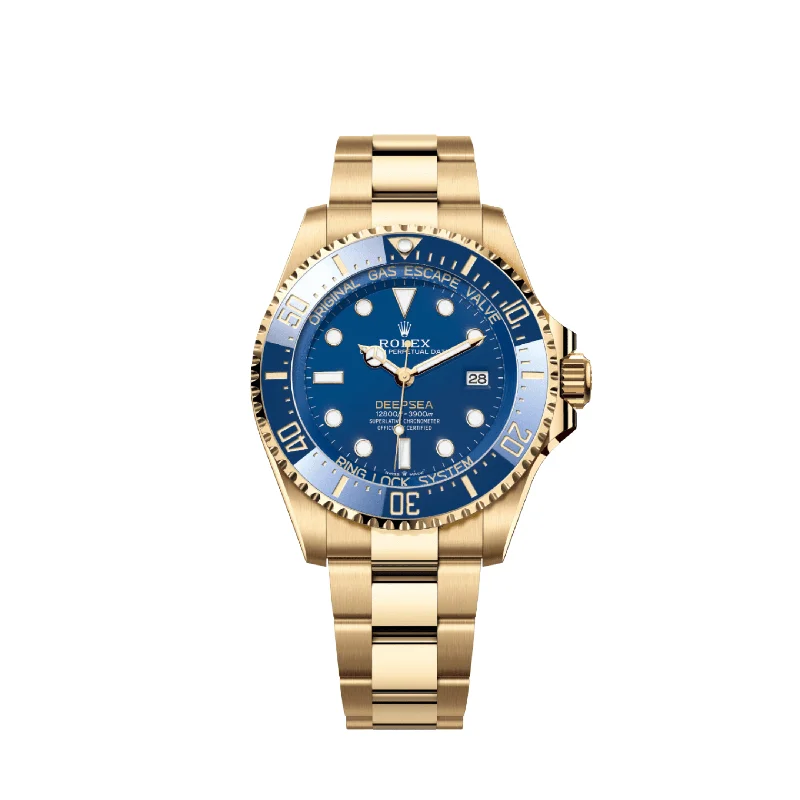 Find the Most Popular Rolex Models –Rolex Deepsea 136668LB Yellow Gold Blue Dial Oyster (2024)