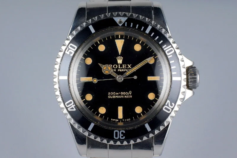 Explore Rolex Watches for Enduring Style –1965 Rolex Submariner 5513 Glossy Gilt Dial