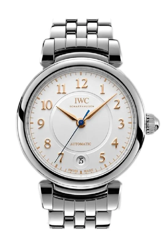 Shop IWC Watches for Lasting Elegance –IWC Da Vinci  Silver Dial Automatic 36mm Men's Watch IW458307