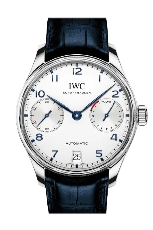 Discover the Craftsmanship Behind IWC Watches –IWC Portofino Chronogragh 42 Silver Dial Watch IW500705