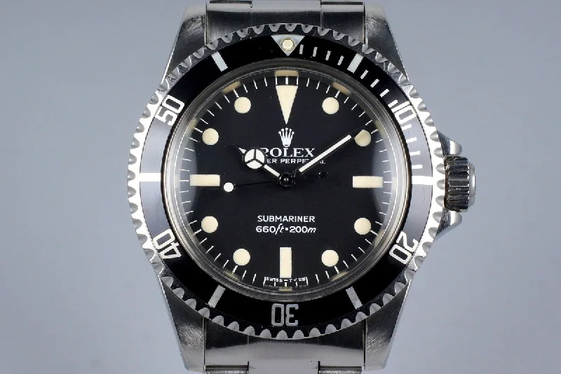 Rolex Watches for the Luxury Connoisseur –1982 Rolex Submariner 5513 Mark IV Maxi Dial