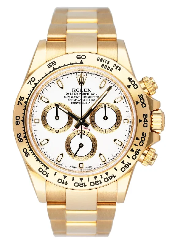 Find Rare Rolex Models Online –Rolex Daytona 116508 White Dial Mens Watch Box Papers