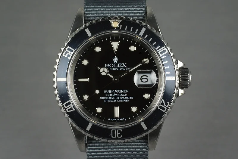 Rolex Watches for Women –1995 Rolex Submariner 16610