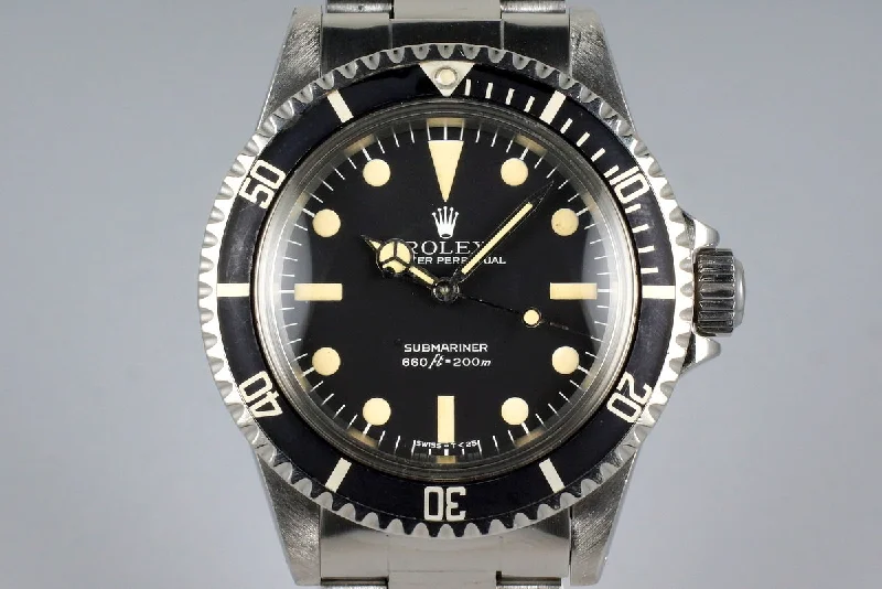 Invest in a Rolex Watch Today –1979 Rolex Submariner 5513 Mark III Maxi Dial