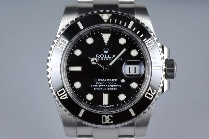 Shop for Authentic Rolex Watches –2016 Rolex Submariner 116610 with Box and Papers