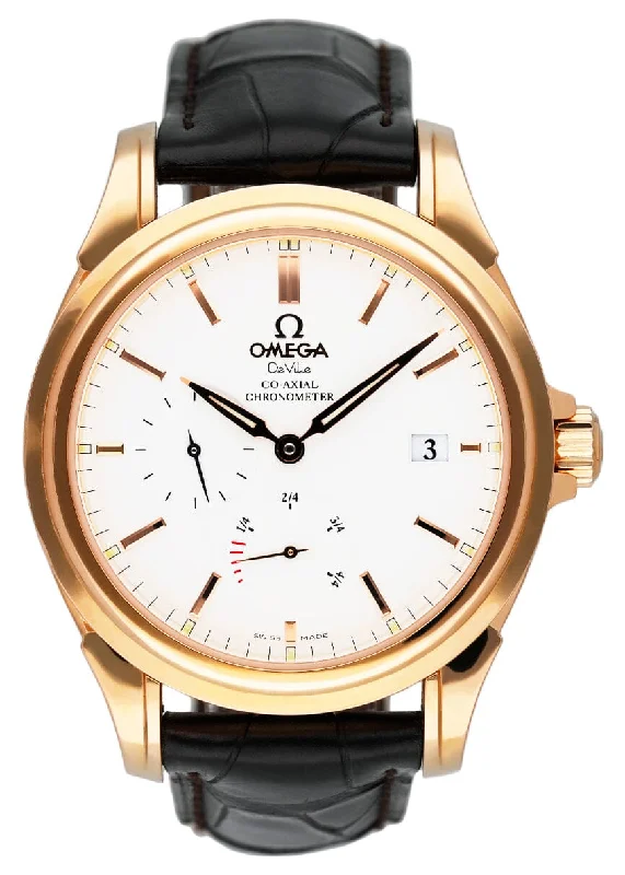 Omega Watches: Built to Last a Lifetime –Omega De Ville Co-Axial Powe Reserve 4632.30.31 White Dial Mens Watch