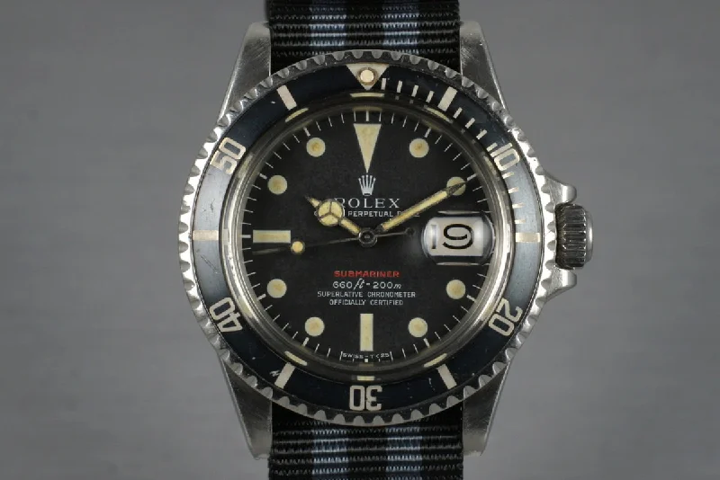 Discover Rolex Watches for the Perfect Gift –1970 Rolex Red Submariner 1680 with Mark IV Dial