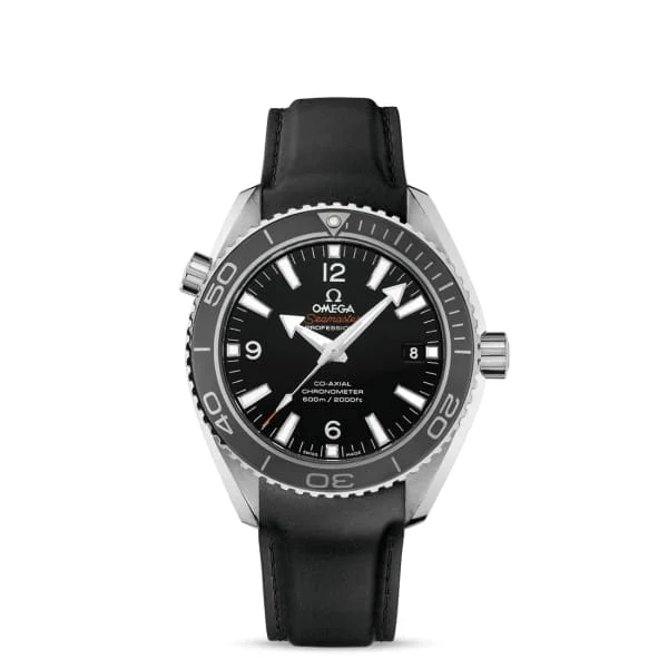 Omega Watches: Luxury for the Modern Era –Omega Seamaster 42mm Watch - Ref: 232.32.42.21.01.003 - Black Index Dial, Black Rubber Strap