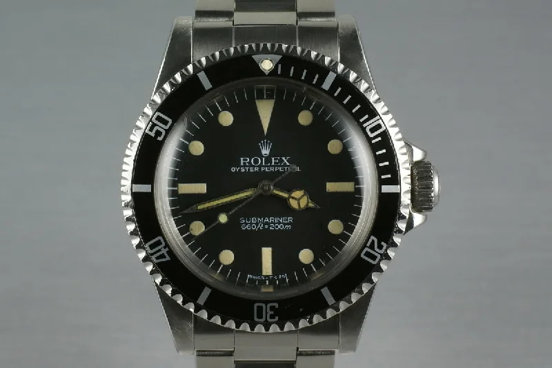 Discover Rolex’s Most Exclusive Models –Rolex Submariner 5513 Mark II Maxi Dial