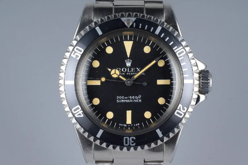 Rolex Watches: Craftsmanship You Can Trust –1967 Rolex Submariner 5513 Meters First