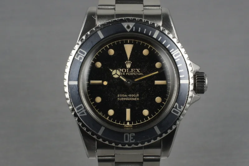 Rolex Watches for Discerning Collectors –1961 Rolex Submariner 5512 PCG with Gilt Chapter Ring Exclamation Dial