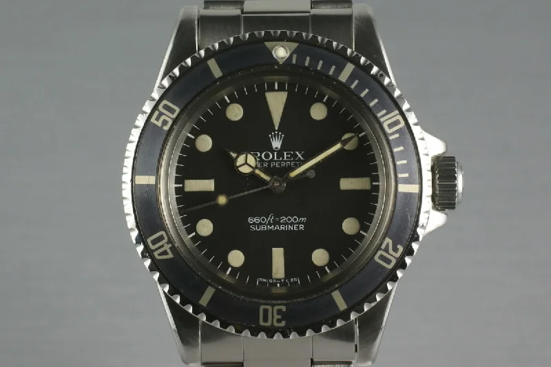 Rolex Watches for Those Who Appreciate Quality –Rolex Submariner 5513 Mark 1 Maxi with Box and Papers