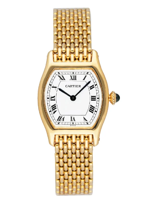 Discover the Best Cartier Watches for Your Collection –Cartier Tortue Paris 18K Yellow Gold Ladies Watch