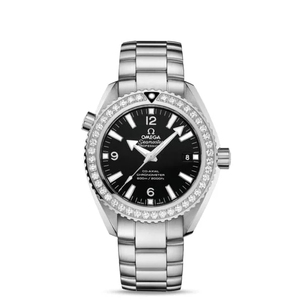 Find Omega Watches for Classic Luxury –Omega Seamaster 42mm Watch - Ref: 232.15.42.21.01.001 - Black Index Dial & Diamond Bezel, Stainless Steel Bracelet