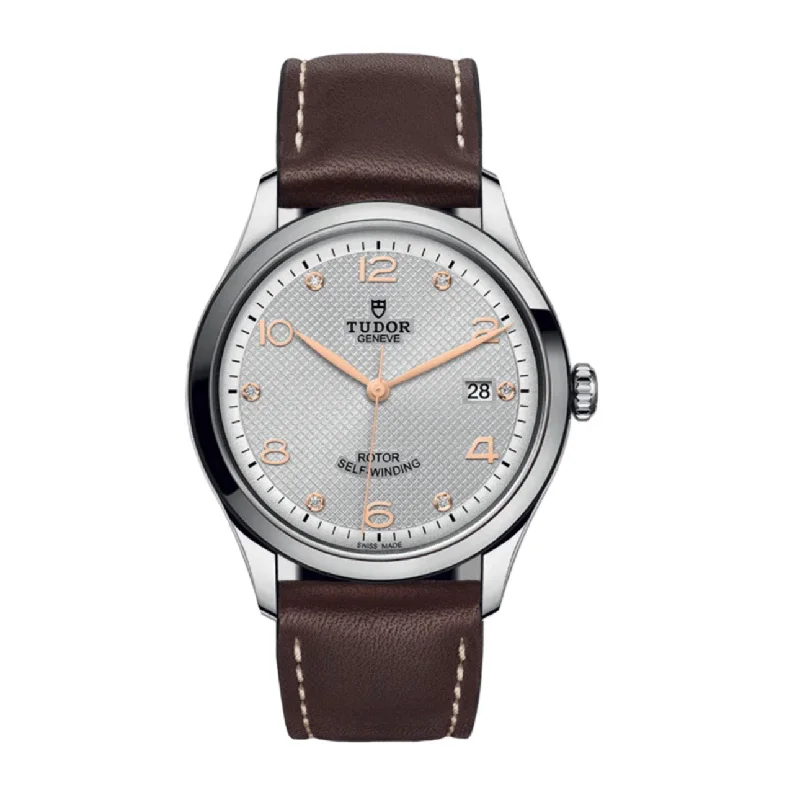 Tudor Watches: A Perfect Blend of Function and Style –Tudor 1926 39mm | Brown leather strap | Silver dial | Men's Watch M91550-0007