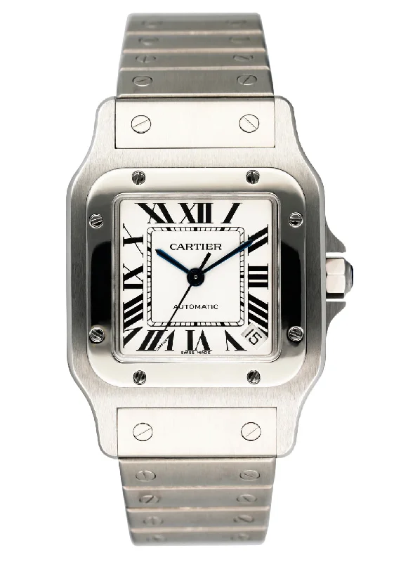 Shop Cartier Watches for Superior Craftsmanship –Cartier Santos 2823 Stainless Steel Mens Watch