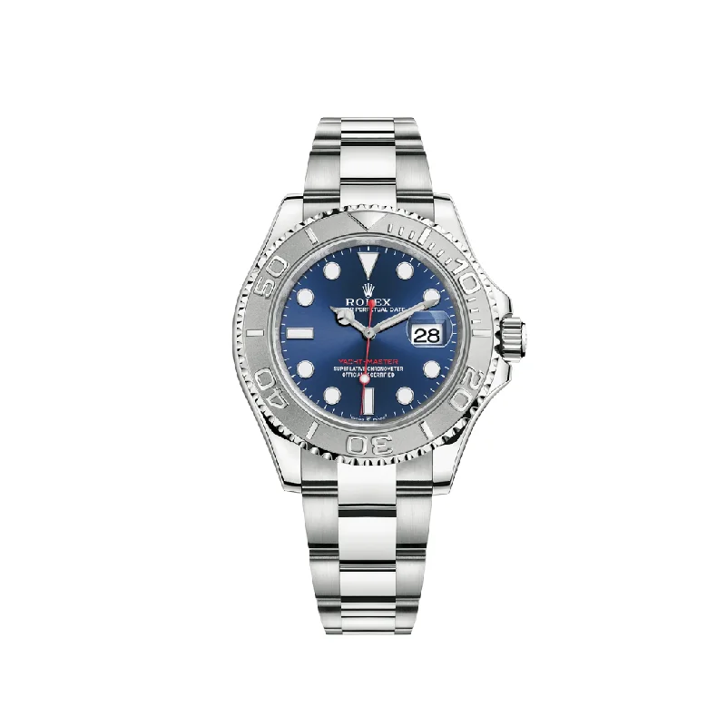 Find Classic Rolex Models for Your Collection –Rolex Yacht-Master 116622 Stainless Steel Platinum Blue Dial