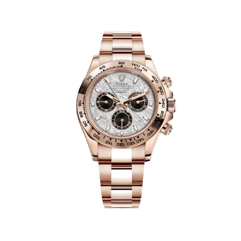 Rolex Watches: Precision Crafted for the Discerning –Rolex Daytona 116505 Rose Gold Meteorite Dial