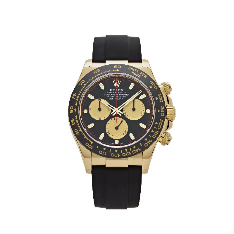 Explore Rolex Watches for Enduring Style –Rolex Daytona 116518LN 'Paul Newman' Yellow Gold Black Dial