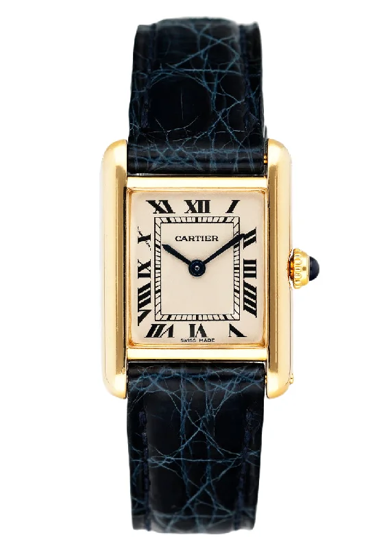 Cartier Watches: The Epitome of Swiss Excellence –Cartier Tank Louis W1512753 18K Yellow Gold Ladies Watch