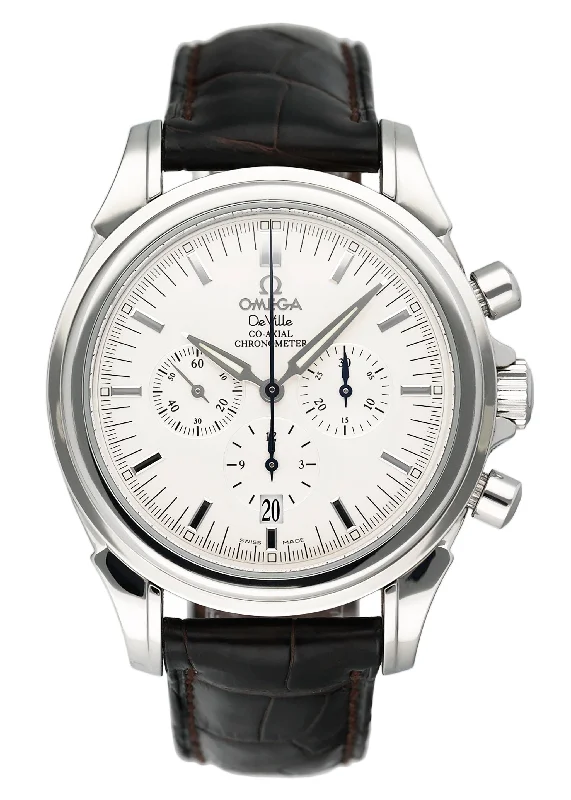 Omega Watches: Perfect for the Modern Gentleman –Omega De Ville 4841.31.32 Silver Dial Steel Mens Watch