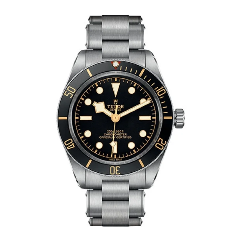 Tudor Watches: A Tradition of Swiss Excellence –Tudor Black Bay Fifty-Eight 39mm | riveted steel bracelet | black domed Dial | Men's Watch ref. M79030N-0001