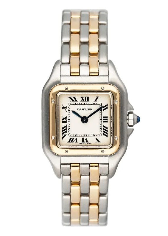 Discover Iconic Cartier Timepieces with Unmatched Craftsmanship –Cartier Panthere 84083242 Two Row Ladies Watch