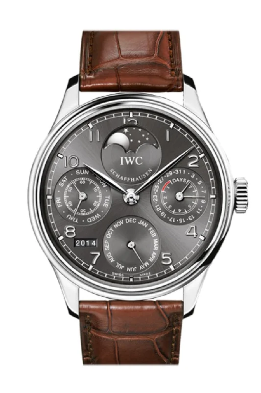 Shop IWC Watches for Classic Luxury –IWC Portuguese Perpetual Calendar IW502307