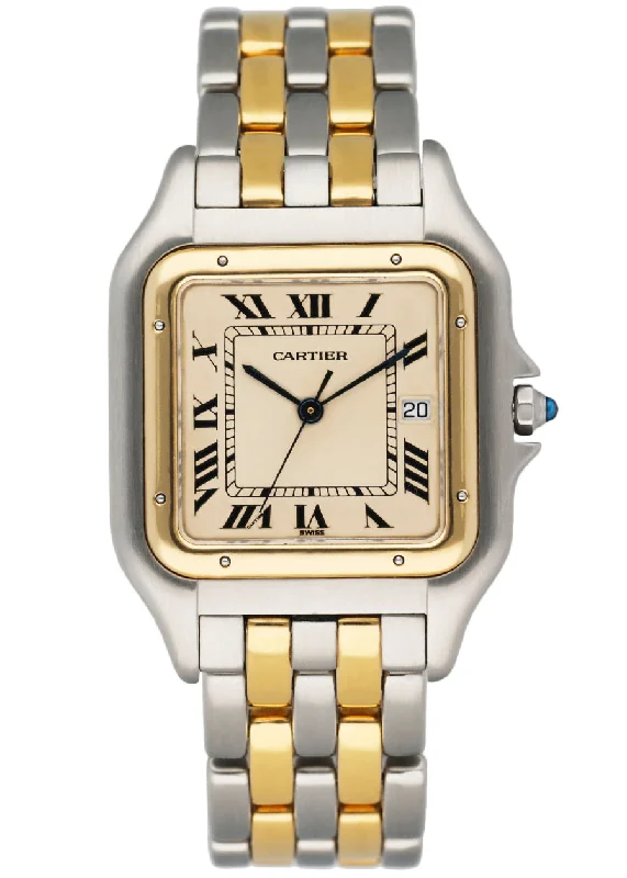 Luxury Cartier Watches for Every Occasion –Cartier Panthere Jumbo 187957 Two Tone Mens Watch