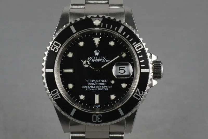 Rolex Watches: Perfect for Every Style –1999 Rolex Submariner 16610 Box and Papers