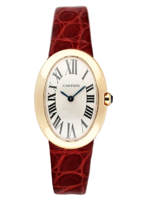 Cartier Watches: Designed for Elegance –Cartier Baignoire W8000009 18K Yellow Gold Ladies Watch