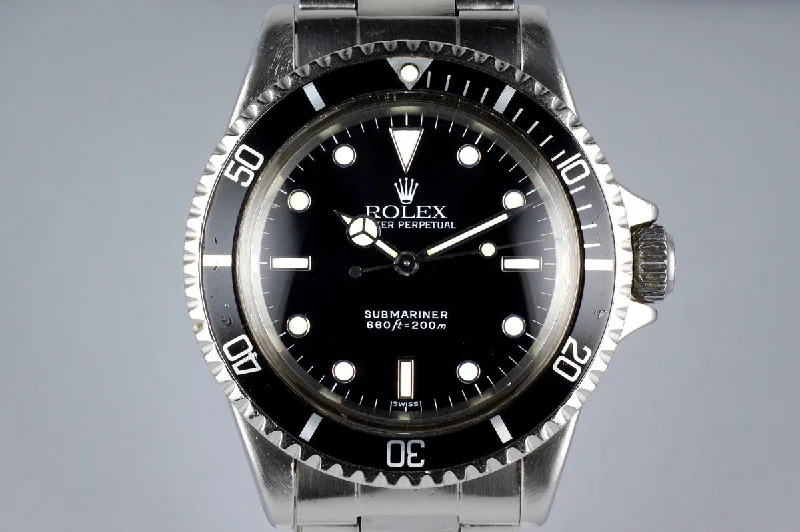 Explore Rolex Watches with Premium Craftsmanship –1968 Rolex Submariner 5513 Service Dial