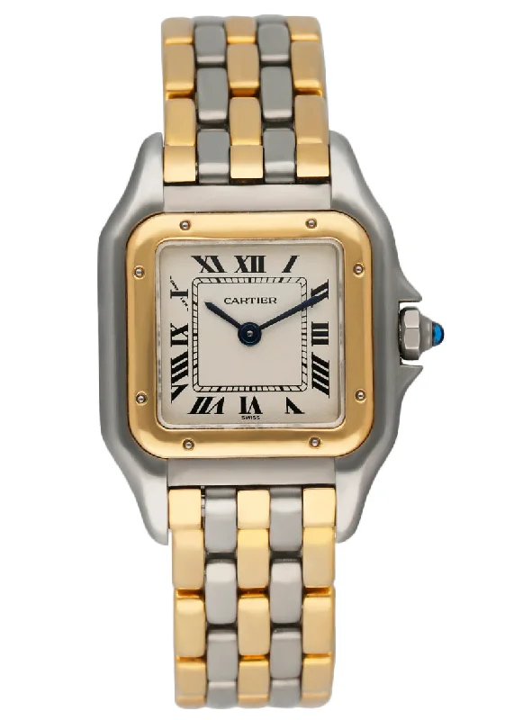 Find Cartier Watches for Every Budget –Cartier Panthere 166921 3 Row Gold Ladies Watch