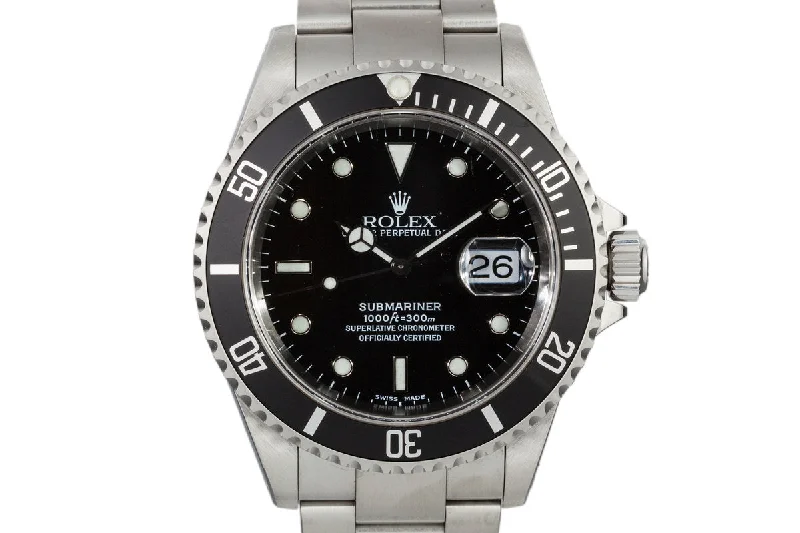 Discover Your Perfect Rolex Watch Today –2001 Rolex Submariner 16610