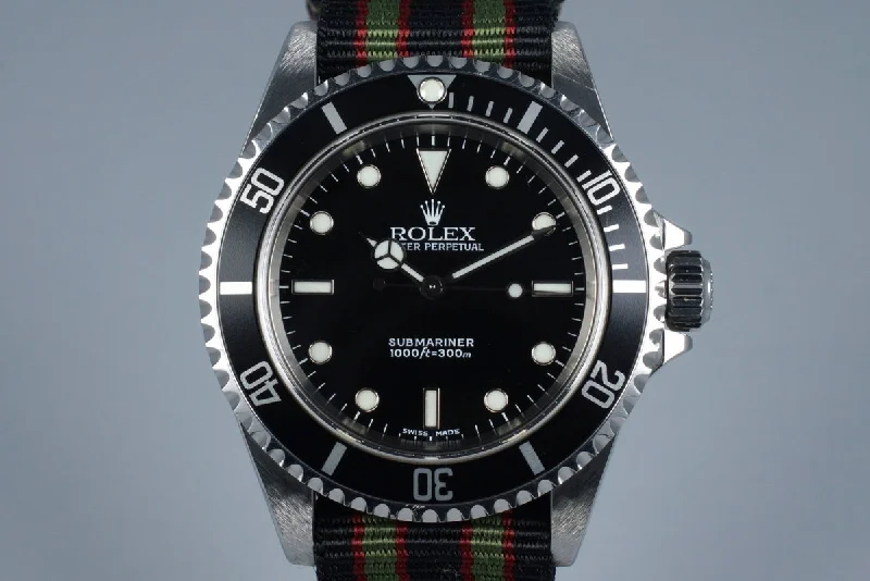 Rolex Watches: Luxury and Precision Combined –2001 Rolex Submariner 14060M